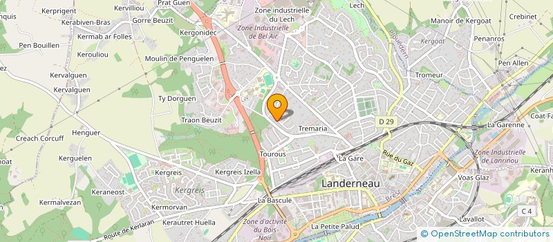 localisation de l'entreprise L'ESSENCE DU VOYAGE à LANDERNEAU