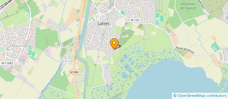 localisation de l'entreprise L'ESSENS SAS à LATTES