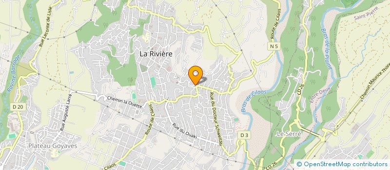 localisation de l'entreprise L'ESSENTI'ELLE à SAINT-LOUIS