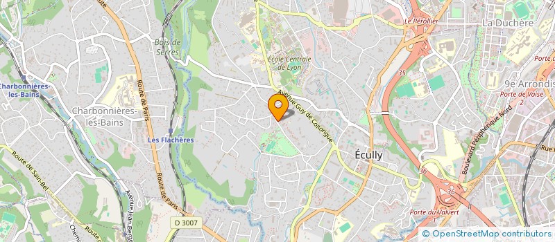 localisation de l'entreprise L'ESSENTIEL à ECULLY