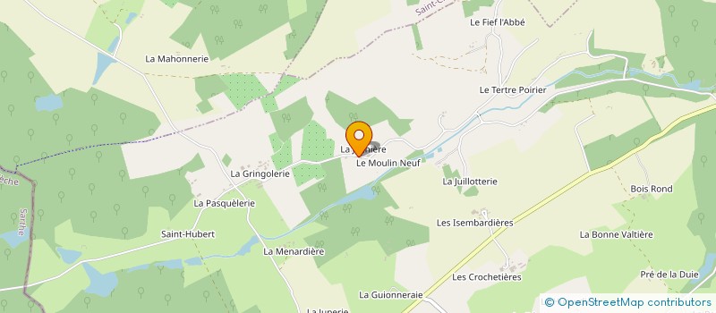 localisation de l'entreprise L'ESSENTIEL à SAINT-PATERNE-RACAN