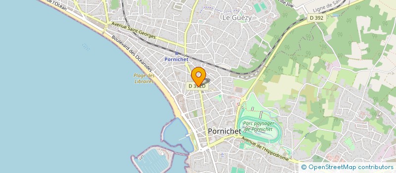 localisation de l'entreprise L'ESSENTIEL à PORNICHET