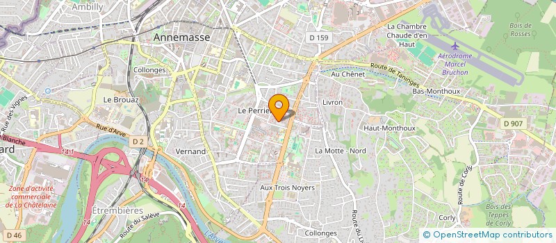 localisation de l'entreprise L ESSENTIEL à ANNEMASSE