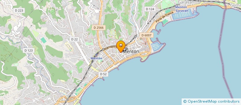 localisation de l'entreprise L'ESSENTIEL à MENTON