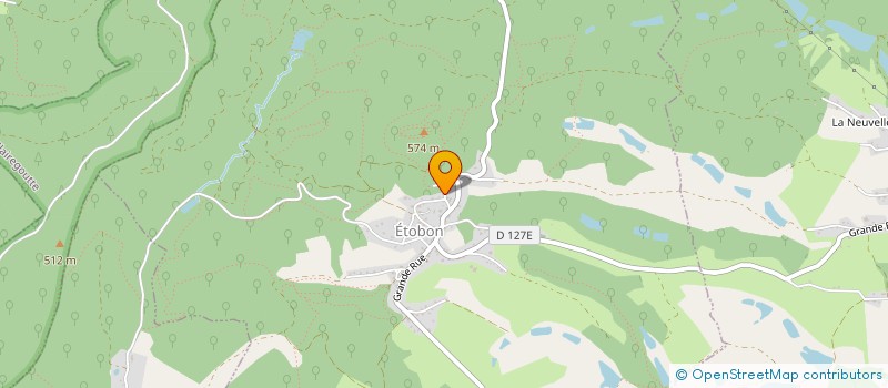 localisation de l'entreprise L'ESSENTIEL  ETOBON