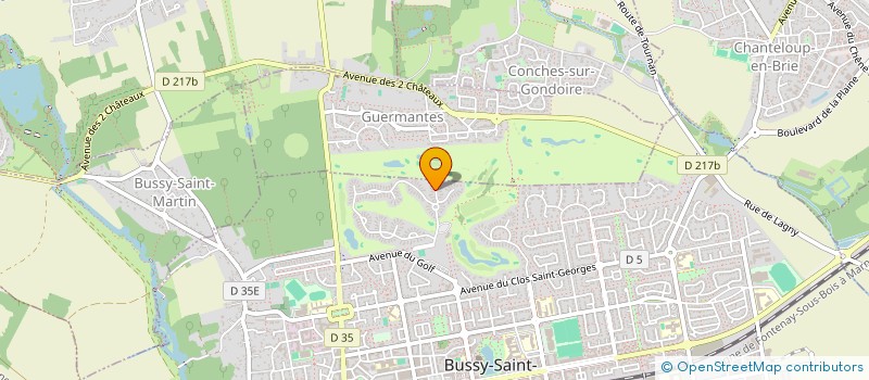 localisation de l'entreprise L'ESSENTIEL  BUSSY-SAINT-GEORGES