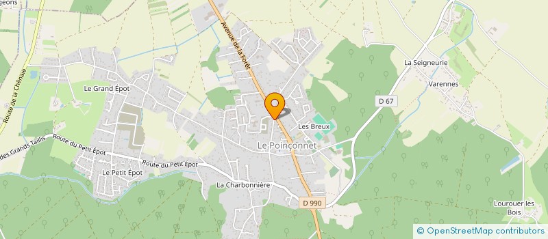 localisation de l'entreprise L'ESSENTIEL à LE POINCONNET