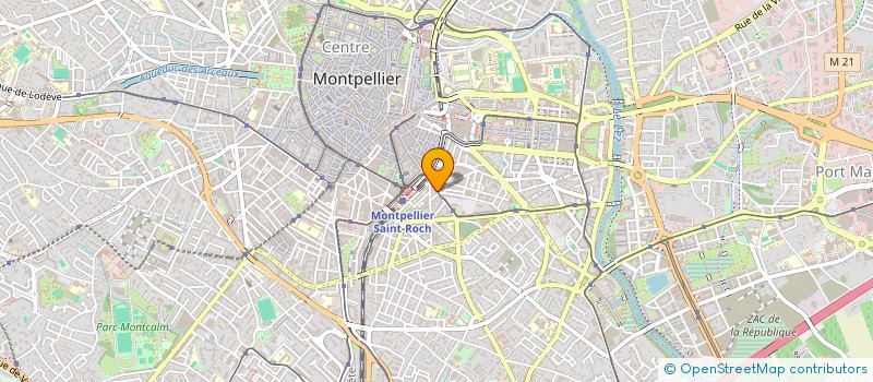 localisation de l'entreprise L'ESSENTIEL  MONTPELLIER