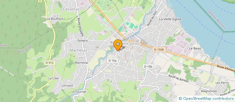 localisation de l'entreprise L'ESSENTIEL  SAINT-JORIOZ