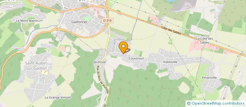 localisation de l'entreprise L'ESSENTIEL  SAINT-MARCEL