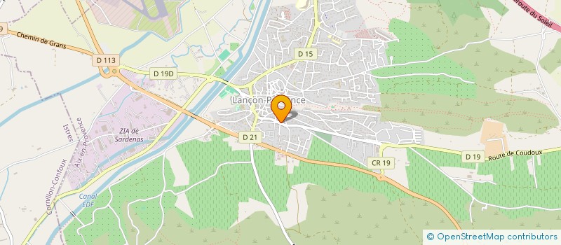 localisation de l'entreprise L'ESSENTIEL à LANCON-PROVENCE