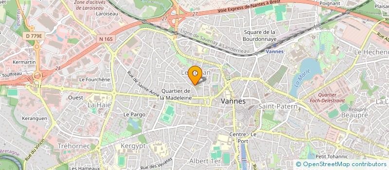 localisation de l'entreprise L'ESSENTIEL à VANNES