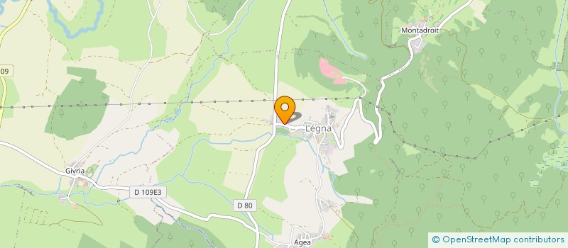 localisation de l'entreprise L'ESSENTIEL  CERNON