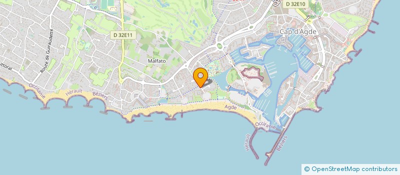 localisation de l'entreprise L'ESSENTIEL CAP D'AGDE à AGDE