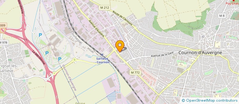 localisation de l'entreprise L'ESSENTIEL POUR SOI  COURNON-D'AUVERGNE