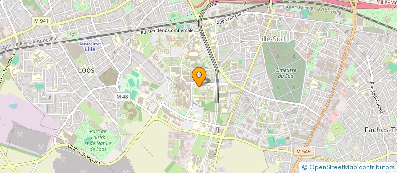 localisation de l'entreprise L'ESSENTIELLE à LILLE