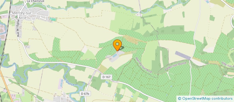 localisation de l'entreprise L'ESSOR CHAMPENOIS à MERREY-SUR-ARCE