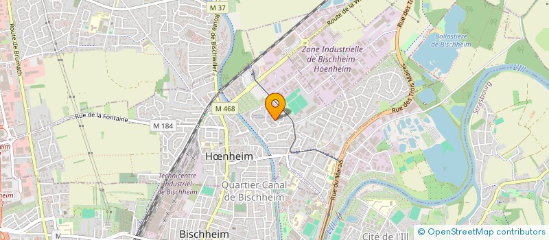 localisation de l'entreprise L'EST PRIMEURS FRANCE  HNHEIM