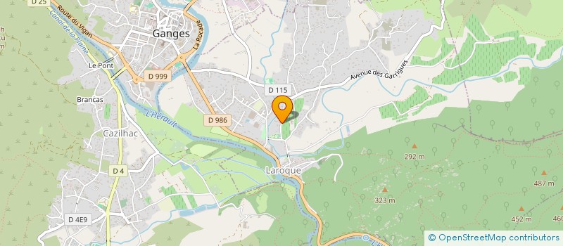 localisation de l'entreprise L'ESTABEL  LAROQUE