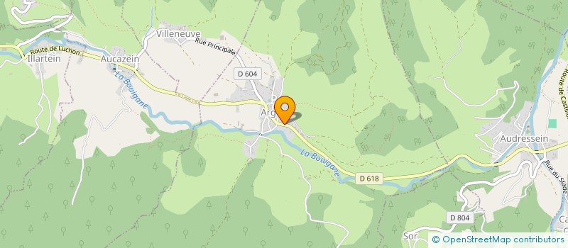 localisation de l'entreprise L'ESTACADE à ARGEIN