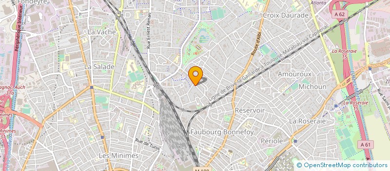 localisation de l'entreprise L'ESTAFETTE à TOULOUSE