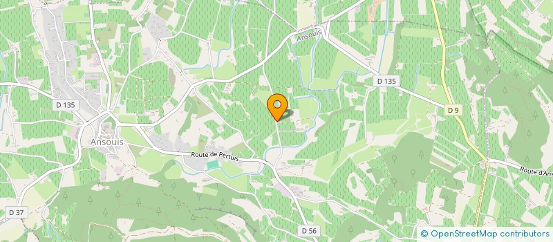 localisation de l'entreprise L'ESTAGNOL  ANSOUIS