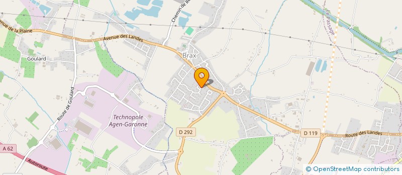 localisation de l'entreprise L ESTAGNOL à BRAX