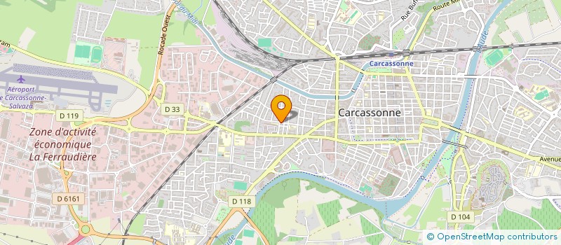 localisation de l'entreprise L'ESTAGNOL  CARCASSONNE