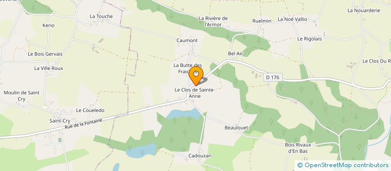 localisation de l'entreprise L'ESTAMINET  PEAULE