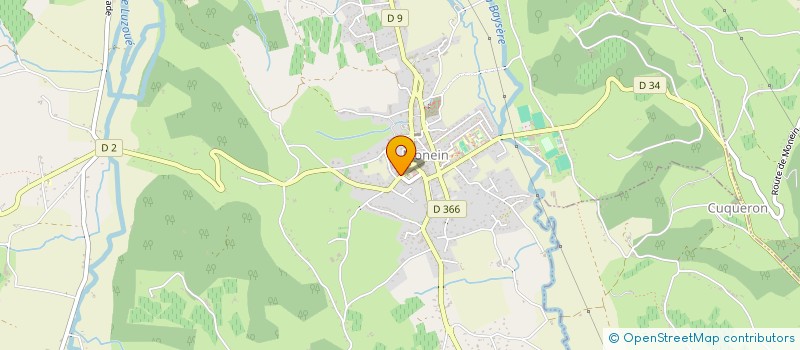 localisation de l'entreprise L'ESTAMINET  MONEIN