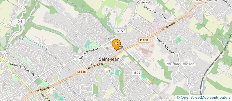localisation de l'entreprise L'ESTAMINET SAINT-JEAN à SAINT-JEAN