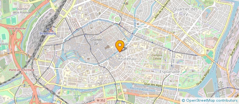 localisation de l'entreprise L ESTAMPE DISTRIBUTION à STRASBOURG