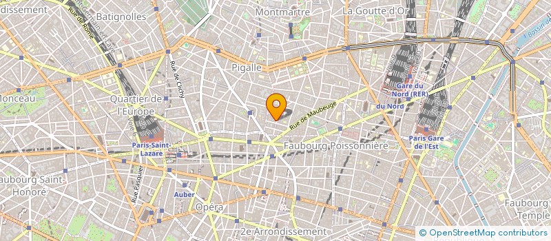 localisation de l'entreprise L ESTAMPE MODERNE ET SPORTIVE  PARIS