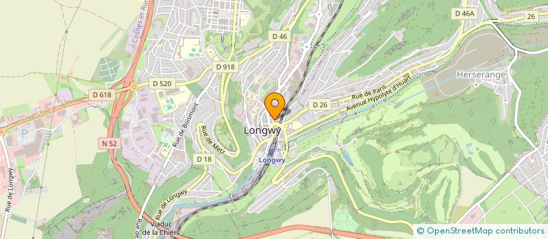localisation de l'entreprise L ESTAMPILLE à LONGWY