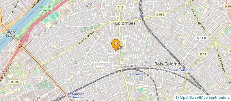 localisation de l'entreprise L'ESTAMPILLE à COLOMBES