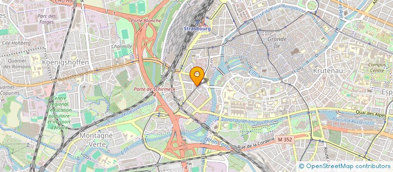 localisation de l'entreprise L'ESTAMPILLE SARL à STRASBOURG