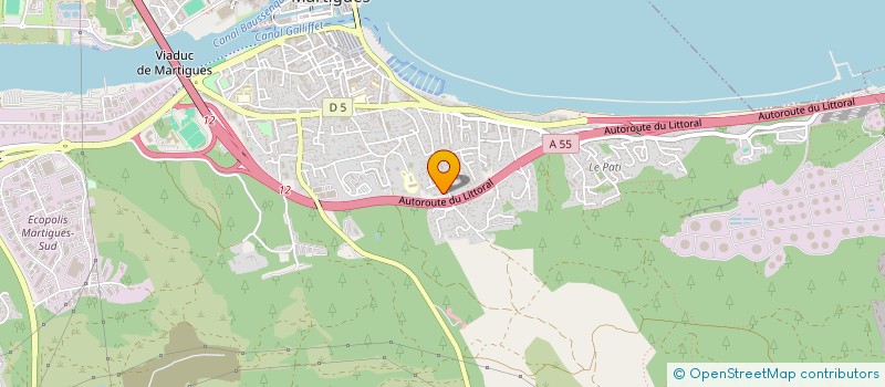 localisation de l'entreprise L'ESTANCO  MARTIGUES