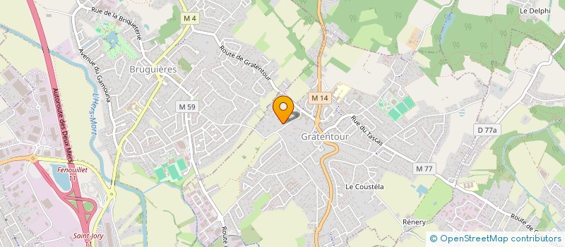 localisation de l'entreprise L'ESTANIERE  GRATENTOUR