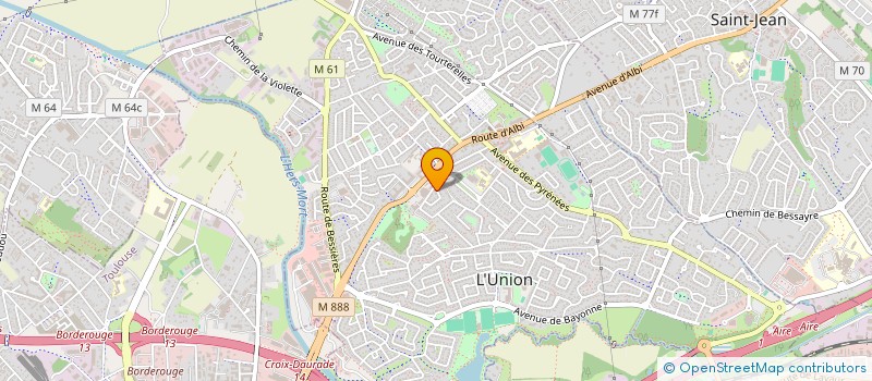 localisation de l'entreprise L'ESTANQUET DE L'OLIVIER (EDO) à L'UNION
