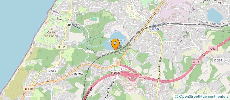localisation de l'entreprise L'ESTANY à BIARRITZ