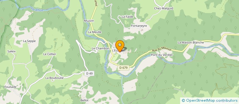 localisation de l'entreprise L ESTAOU à CHAMPS-SUR-TARENTAINE-MARCHAL