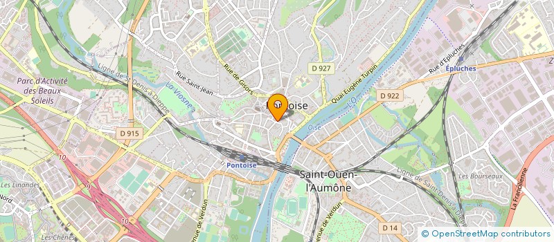 localisation de l'entreprise L'ESTHETIQUE CAPILLAIRE 95  PONTOISE