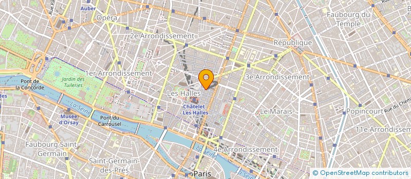 localisation de l'entreprise L'ESTHETIQUE DE DEMAIN à PARIS