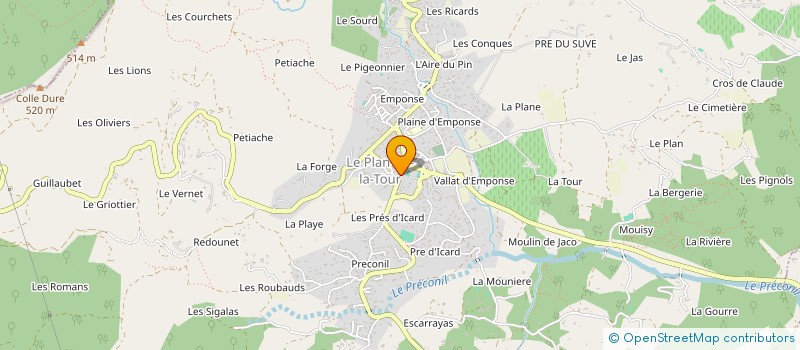 localisation de l'entreprise L ESTHETIQUE DE POINTE à SAINTE-MAXIME