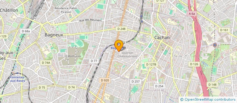 localisation de l'entreprise L'ESTIENNE  CACHAN