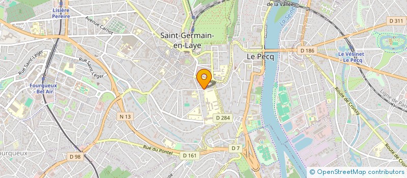 localisation de l'entreprise L'ESTIVAL DE ST GERMAIN EN LAYE à SAINT-GERMAIN-EN-LAYE