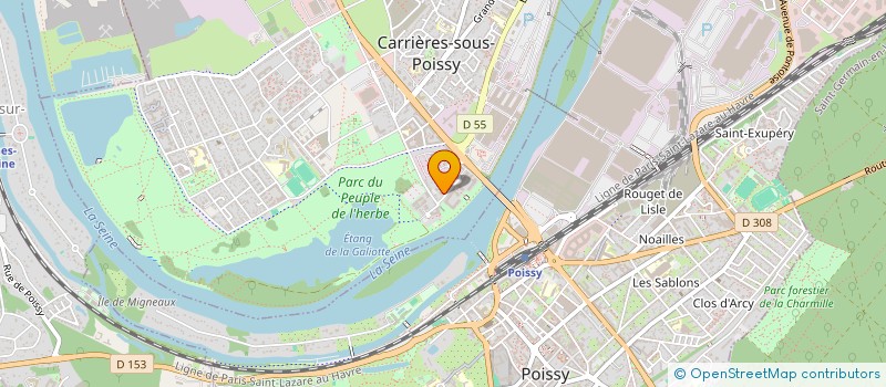 localisation de l'entreprise L'ESTPICERIE à CARRIERES-SOUS-POISSY