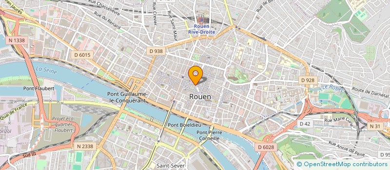 localisation de l'entreprise L'ESTRADE à ROUEN