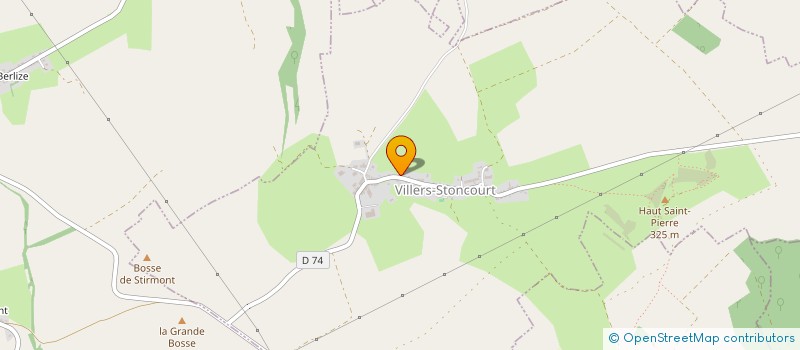 localisation de l'entreprise L'ESTRAGON  VILLERS-STONCOURT