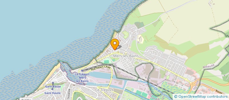 localisation de l'entreprise L ESTRAN  MERS-LES-BAINS